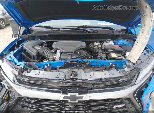 3GNKBKRS6TS125544 2026 CHEVROLET BLAZER Blue უკანა ხედი