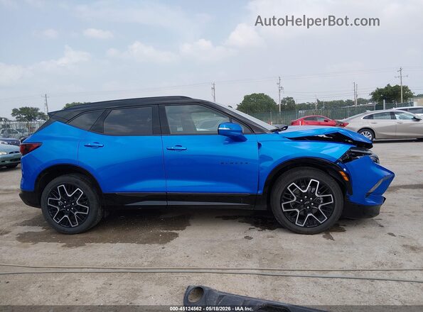 3GNKBKRS6TS125544 2026 CHEVROLET BLAZER Blue უკანა სალონის ხედი