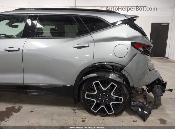 3GNKBKRS7SS139046 2025 CHEVROLET BLAZER Gray Widok z przodu
