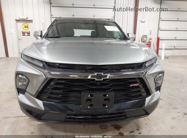 3GNKBKRS7SS139046 2025 CHEVROLET BLAZER Gray Widok zestawu wskaźników