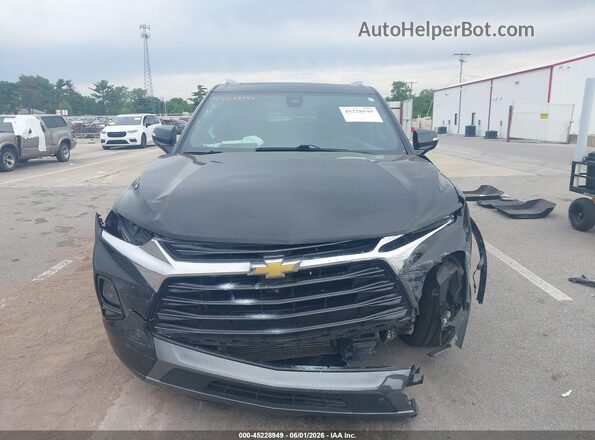 3GNKBKRS8KS698332 2019 CHEVROLET BLAZER Black უკანა სალონის ხედი