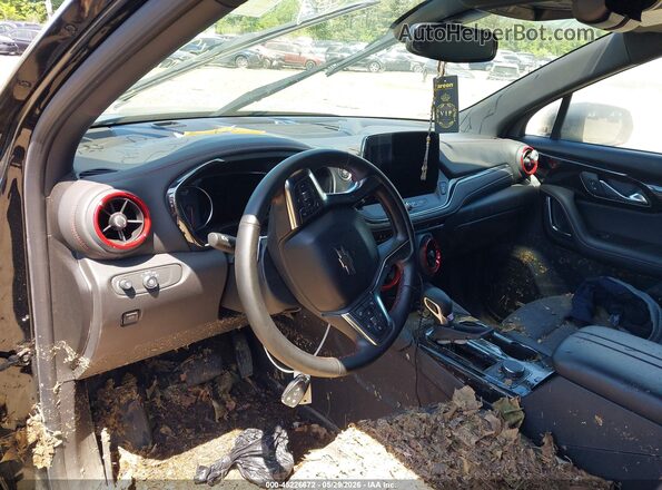 3GNKBKRS9SS130137 2025 CHEVROLET BLAZER Black უკანა სავარძლების ხედი