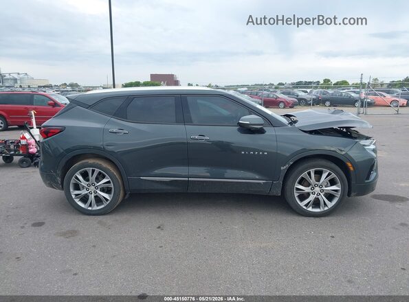 3GNKBKRSXKS694069 2019 CHEVROLET BLAZER Gray Widok wnętrza 360 stopni
