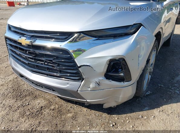 3GNKBLRS2LS624136 2020 CHEVROLET BLAZER Silver Դիմացի տեսք