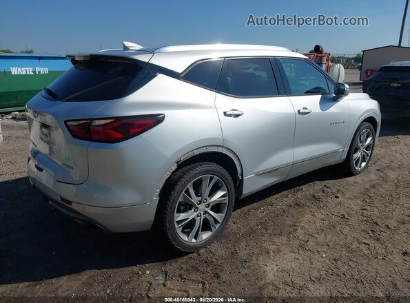 3GNKBLRS2LS624136 2020 CHEVROLET BLAZER Silver Հետևի աջ