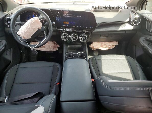 3GNKDBRM2SS180079 2025 CHEVROLET BLAZER Red Widok deski rozdzielczej