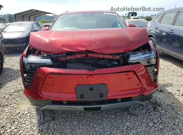 3GNKDBRM2SS180079 2025 CHEVROLET BLAZER Red Widok z przodu