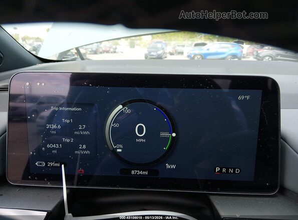 3GPKHWRM2SS526330 2025 HONDA PROLOGUE Gray Widok tylnych siedzeń