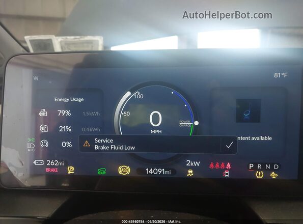 3GPKHXRJ0SS504175 2025 HONDA PROLOGUE Gray Widok tylnych siedzeń