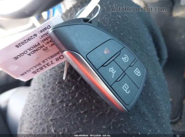 3GPKHXRJ8SS523864 2025 HONDA PROLOGUE Blue წინა პანელის ხედი