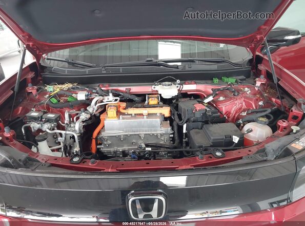 3GPKHZRJ7RS505653 2024 HONDA PROLOGUE Maroon Հետևի տեսք