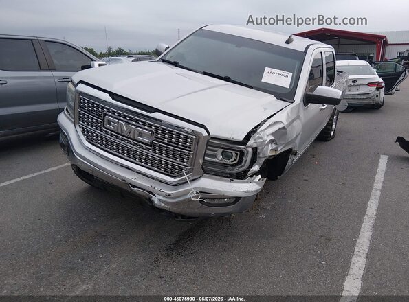 3GTP1NEC1GG310188 2016 GMC SIERRA Silver წინა მარცხენა ხედი სამი მეოთხედიდან