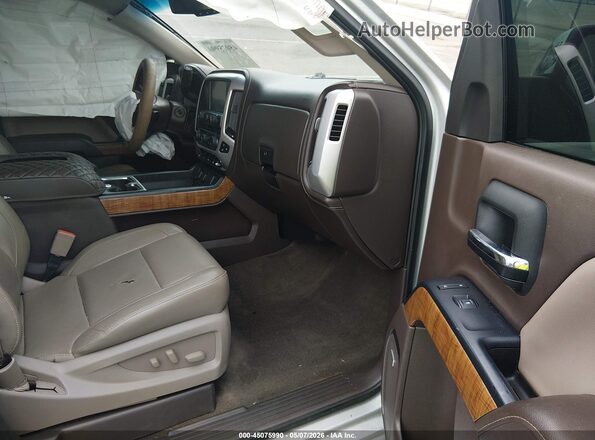 3GTP1NEC1GG310188 2016 GMC SIERRA Silver წინა სალონის ხედი
