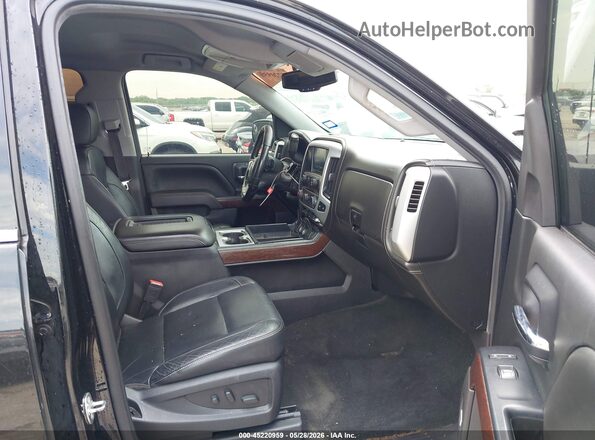 3GTP1NEC1HG459346 2017 GMC SIERRA Black Widok wnętrza z przodu