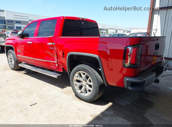 3GTP1NEC2JG360427 2018 GMC SIERRA Red Trasero izquierdo