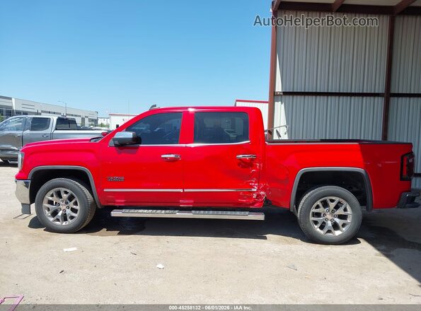 3GTP1NEC2JG360427 2018 GMC SIERRA Red Vista interior trasera