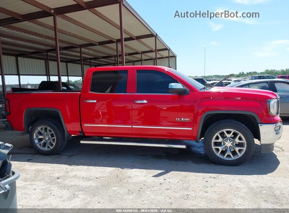 3GTP1NEC2JG360427 2018 GMC SIERRA Red Vista del cuadro de instrumentos
