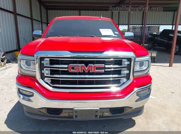 3GTP1NEC2JG360427 2018 GMC SIERRA Red Vista del salpicadero