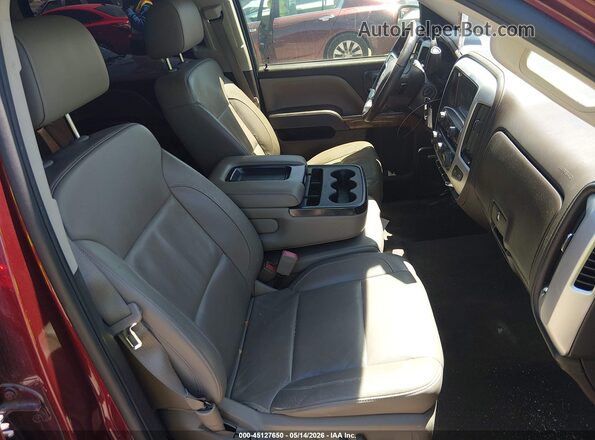 3GTP1NEC5GG188628 2016 GMC SIERRA Maroon Вид салону спереду