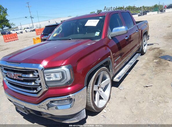3GTP1NEC5GG188628 2016 GMC SIERRA Maroon Передня ліва чверть