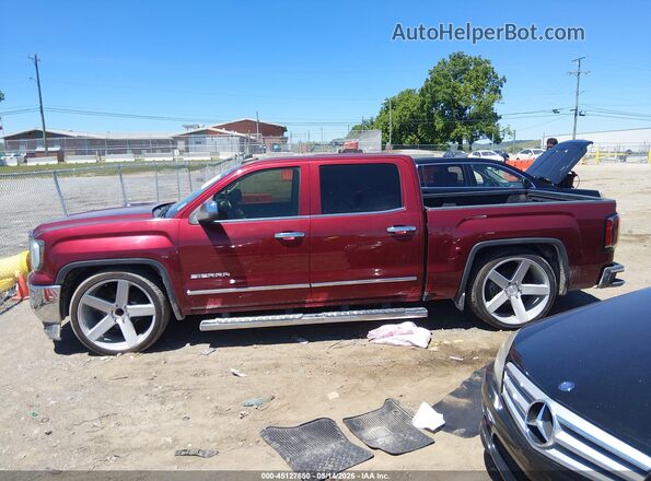 3GTP1NEC5GG188628 2016 GMC SIERRA Maroon Панорамний вид салону 360°