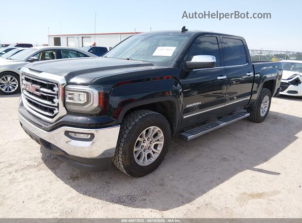 3GTP1NEC5JG279647 2018 GMC SIERRA Black Передня ліва чверть