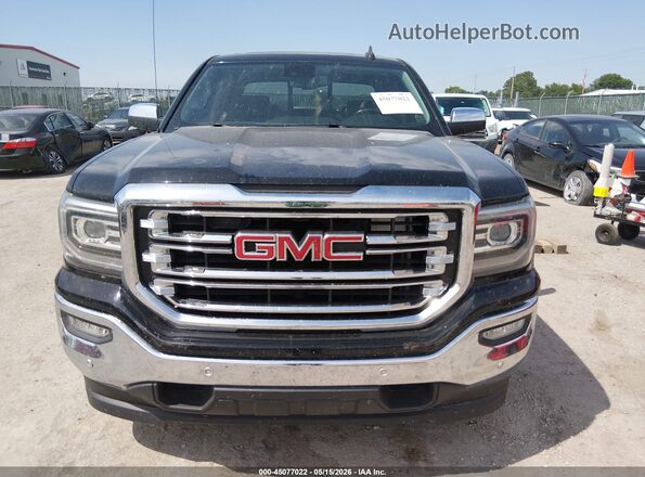 3GTP1NEC5JG279647 2018 GMC SIERRA Black Вид щитка приладів