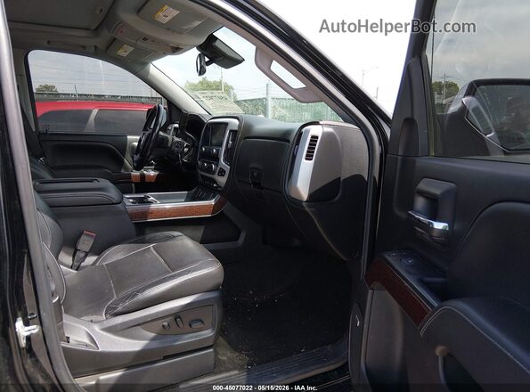 3GTP1NEC5JG279647 2018 GMC SIERRA Black Вид салону спереду
