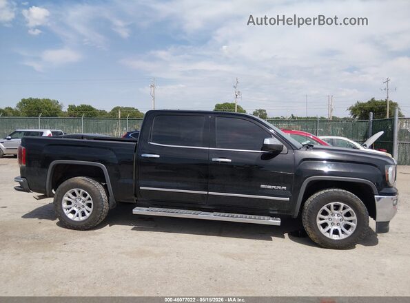 3GTP1NEC5JG279647 2018 GMC SIERRA Black Вид задньої частини салону