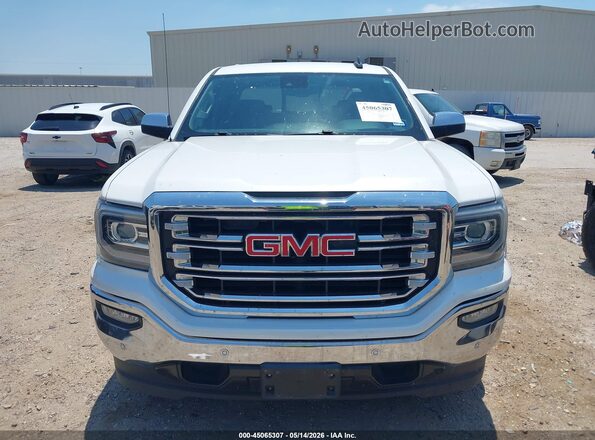 3GTP1NEC7HG511367 2017 GMC SIERRA White ხელსაწყოთა პანელის ხედი