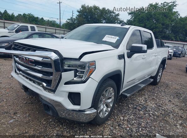 3GTP8BED1MG175325 2021 GMC SIERRA White წინა მარცხენა ხედი სამი მეოთხედიდან