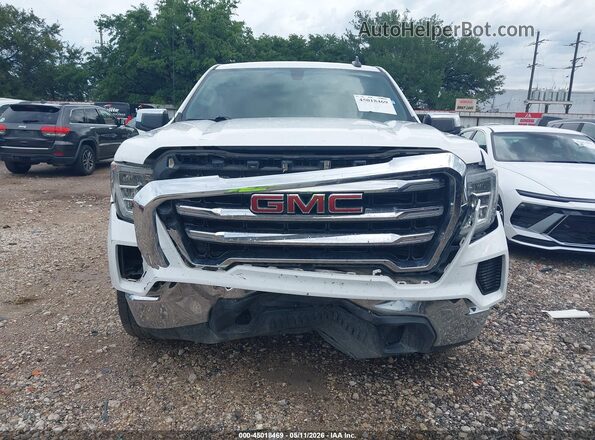3GTP8BED1MG175325 2021 GMC SIERRA White ხელსაწყოთა პანელის ხედი