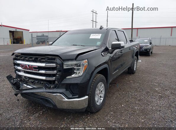 3GTP8BED2MG330299 2021 GMC SIERRA Black Front left