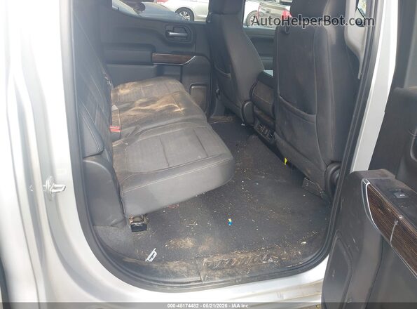 3GTP8BED5KG193095 2019 GMC SIERRA Silver VIN კოდის სტიკერის ხედი