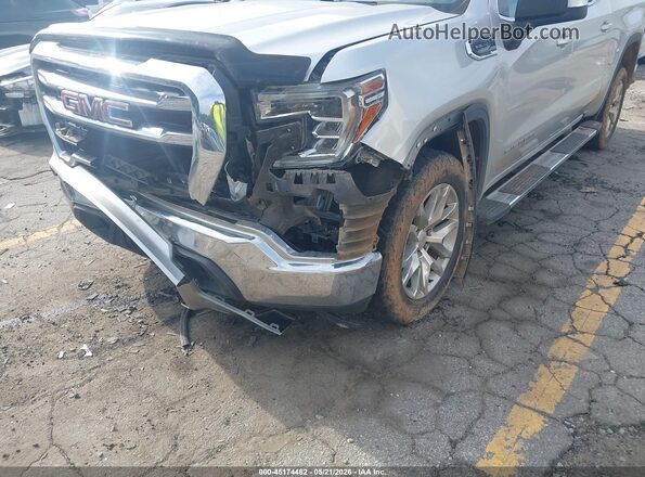 3GTP8BED5KG193095 2019 GMC SIERRA Silver წინა ხედი