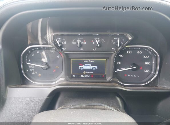 3GTP8BED5KG193095 2019 GMC SIERRA Silver უკანა სავარძლების ხედი