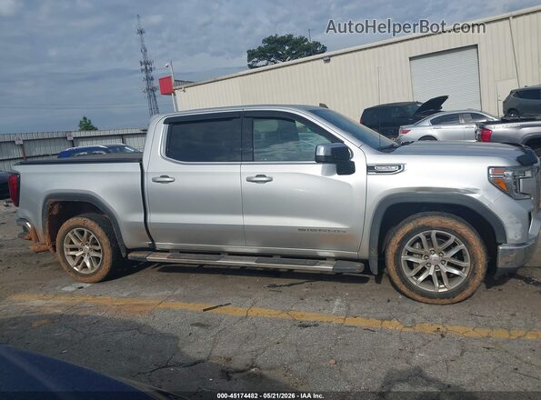 3GTP8BED5KG193095 2019 GMC SIERRA Silver უკანა სალონის ხედი