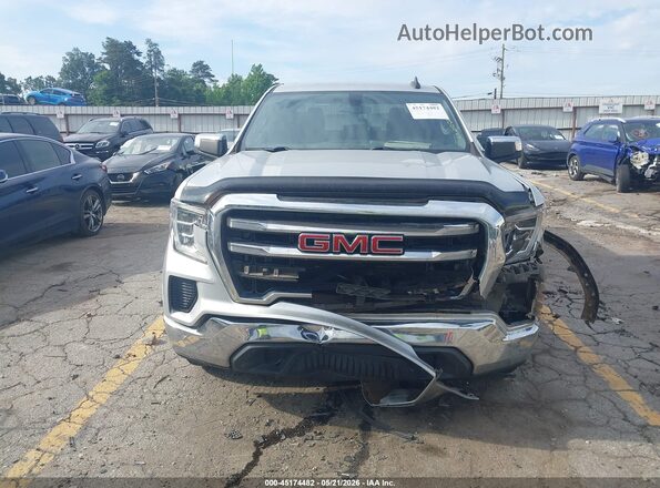 3GTP8BED5KG193095 2019 GMC SIERRA Silver ხელსაწყოთა პანელის ხედი