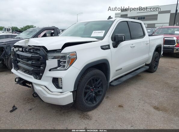 3GTP8CEDXMG102542 2021 GMC SIERRA White წინა მარცხენა ხედი სამი მეოთხედიდან