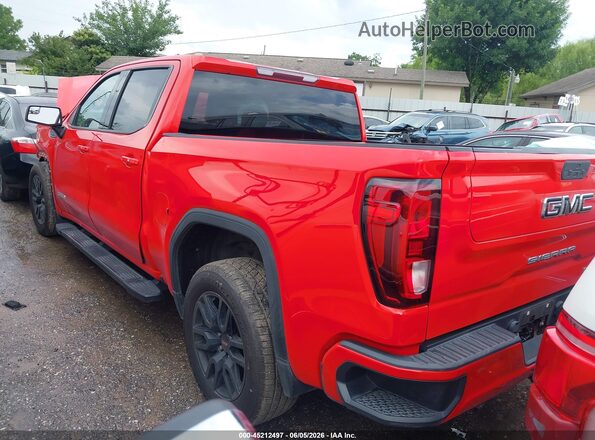 3GTP8CEK2LG379358 2020 GMC SIERRA Red Trasero izquierdo