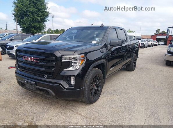 3GTP8CEKXLG210480 2020 GMC SIERRA Black Առջևի ձախ երեք քառորդ տեսարան