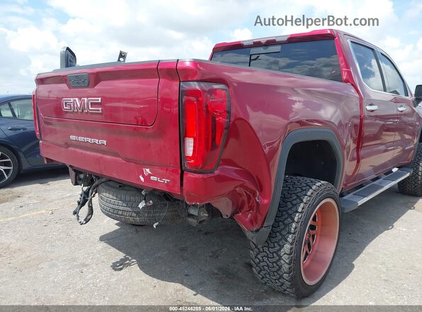 3GTP8DED6LG297978 2020 GMC SIERRA Burgundy Widok z przodu