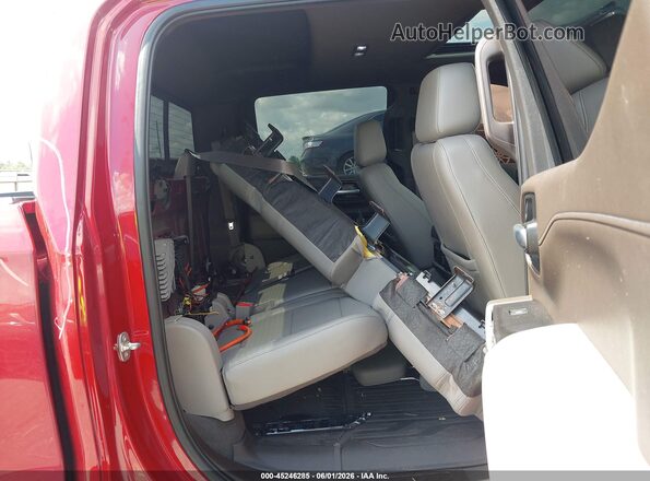 3GTP8DED6LG297978 2020 GMC SIERRA Burgundy Widok naklejki z numerem VIN