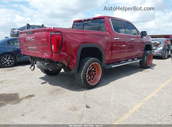 3GTP8DED6LG297978 2020 GMC SIERRA Burgundy Tył prawy
