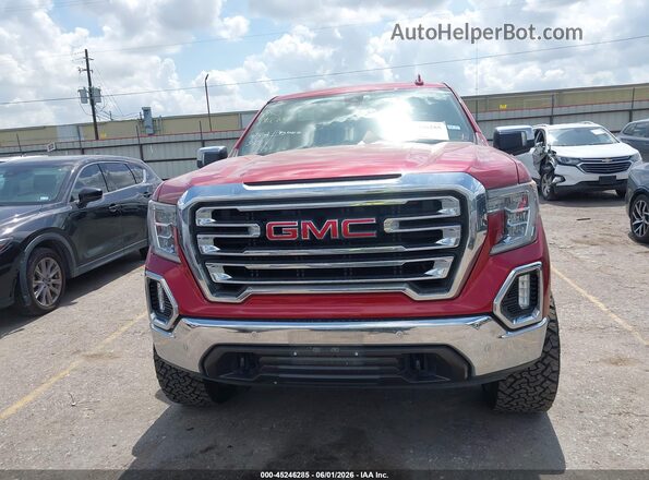 3GTP8DED6LG297978 2020 GMC SIERRA Burgundy Widok wnętrza z tyłu