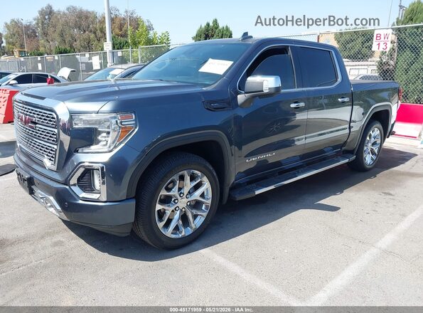3GTP8FEDXMG167294 2021 GMC SIERRA Dark Blue Vista tres cuartos delantera izquierda