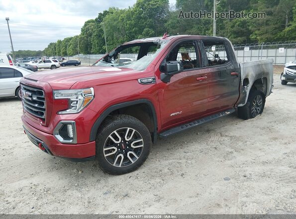 3GTP9EED4MG409200 2021 GMC SIERRA Red Front left
