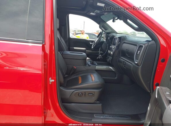 3GTP9EED5MG310692 2021 GMC SIERRA Red წინა სალონის ხედი