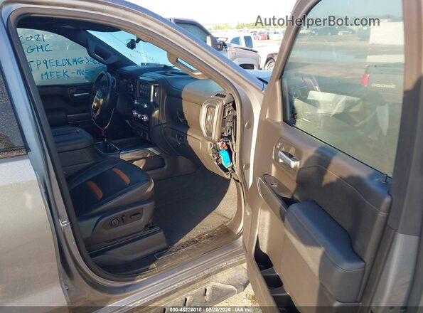 3GTP9EEDXMG306458 2021 GMC SIERRA Gray Front interior view