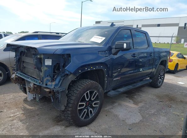 3GTP9EEL0LG326191 2020 GMC SIERRA Dark Blue Vista tres cuartos delantera izquierda